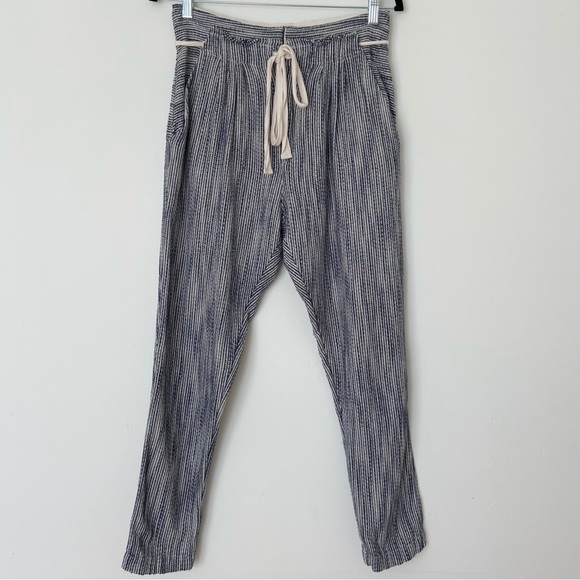 Free People Light at Sunrise Crop Pant in Blue size 4 - Picture 3 of 11